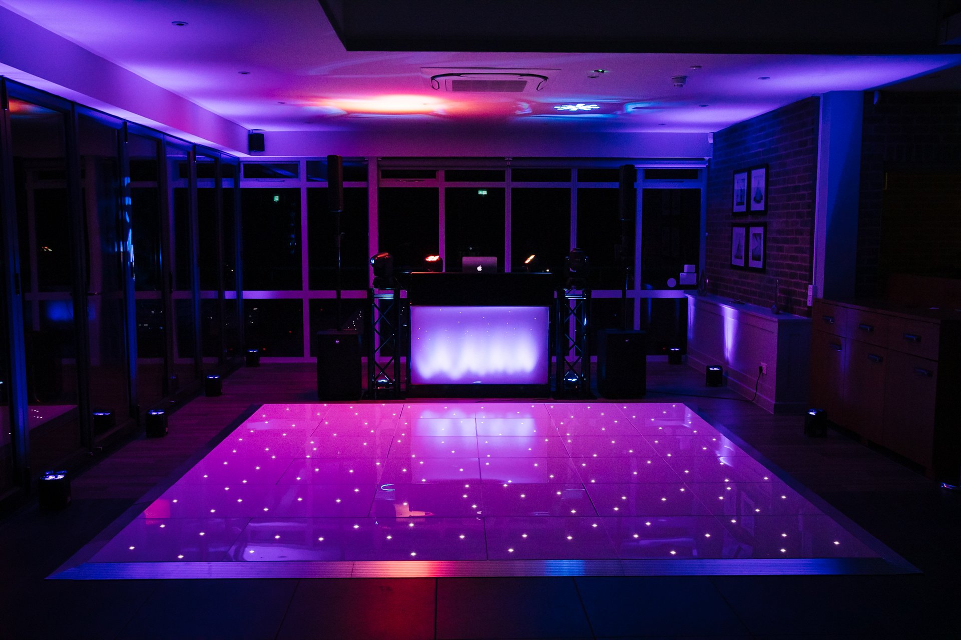 DJ Dance Floor at Kent Wedding Venue
