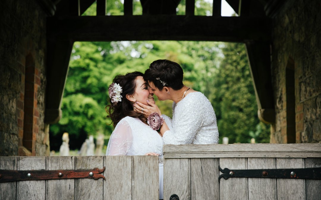 The Wedding of two gorgeous Brides at The Bull Hotel, Kent