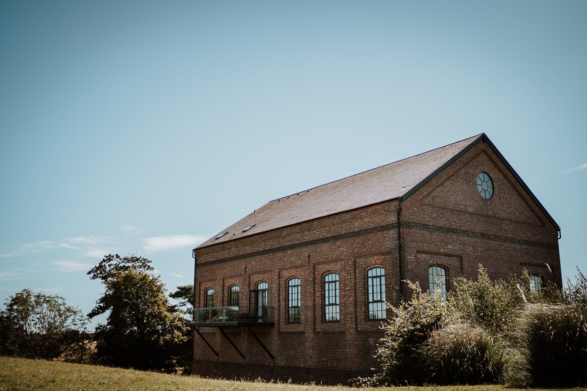Outside view of the Winding House, a unique Kent Wedding Venue