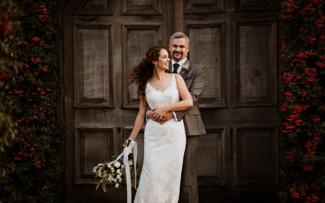 Beautiful autumn wedding at Winters Barns venue in Kent