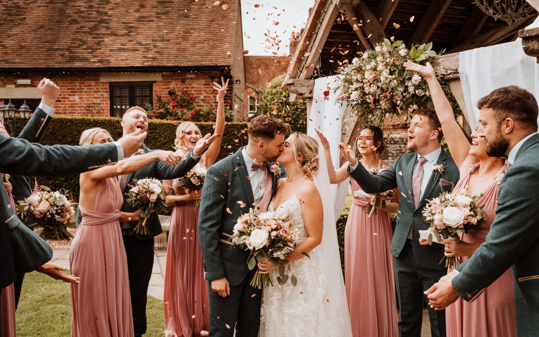 Weddings at Winters Barn in Kent