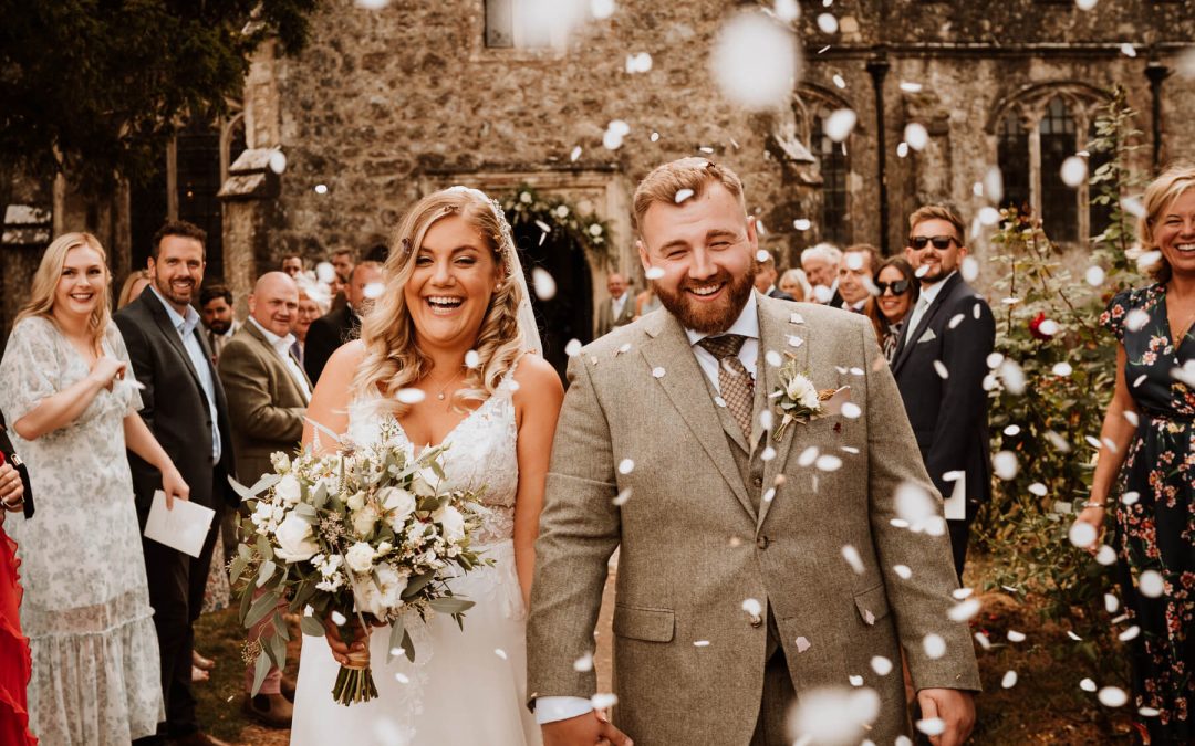 Danielle & Dan, Oak Barn Frame Farm