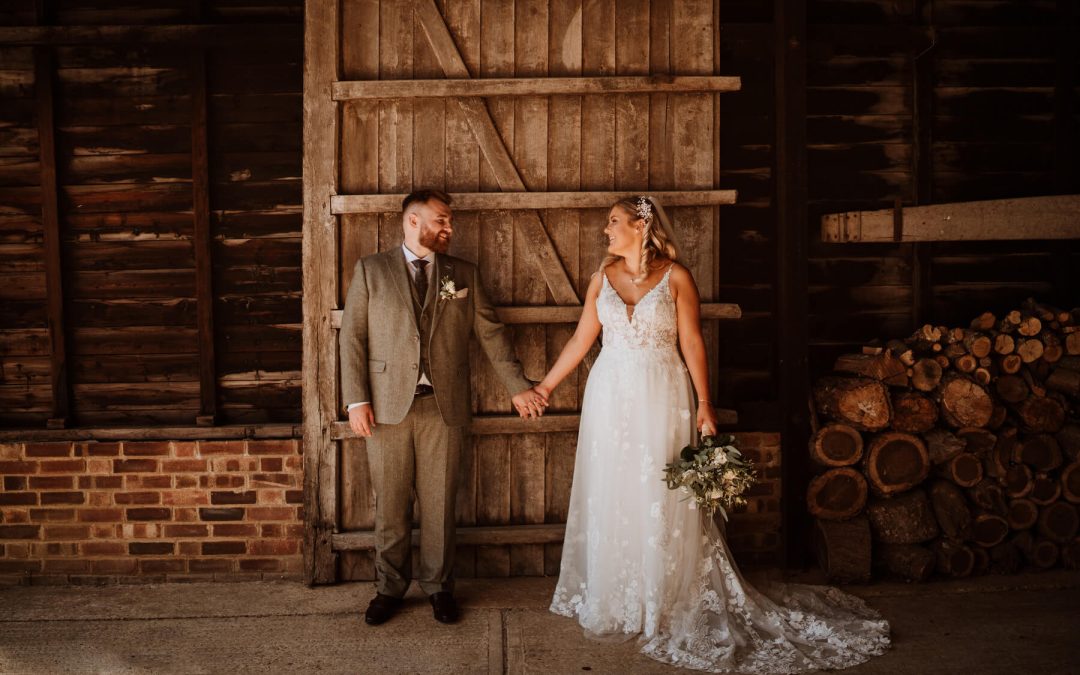Weddings at The Oak Barn Frame Farm in Benenden