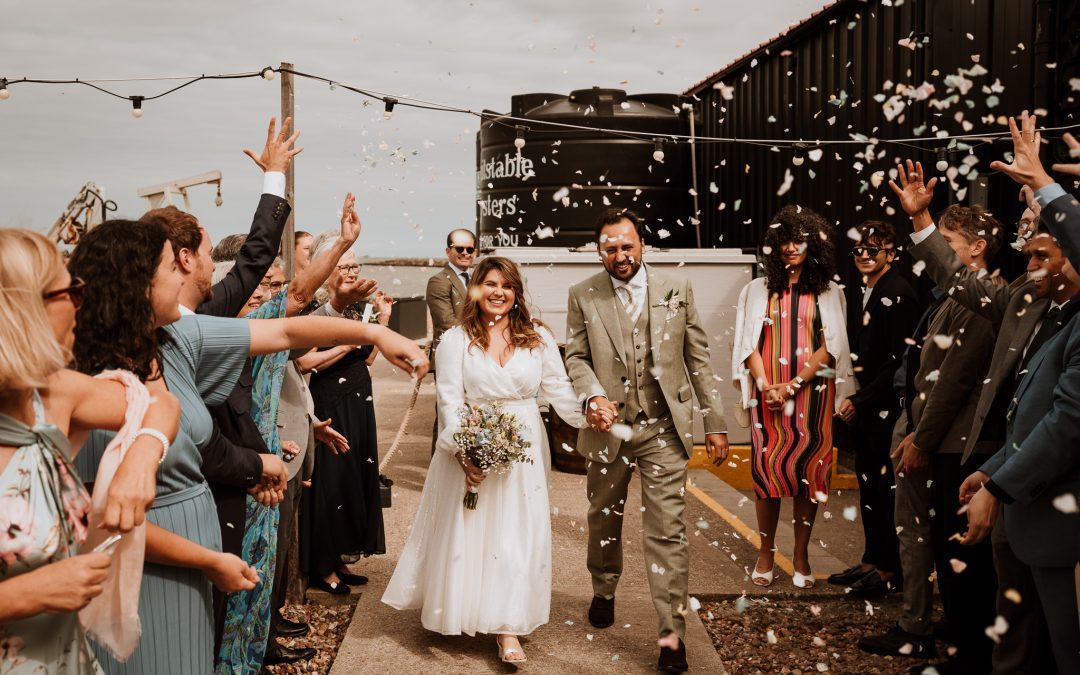 East Quay Wedding Photographer | Claire & Samir’s Seaside Wedding in Whitstable
